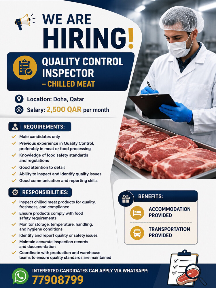 quality control officer- meat - 1