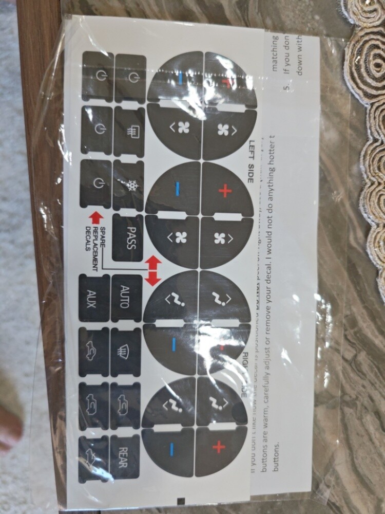 Gmc/chevy ac sticker - 1