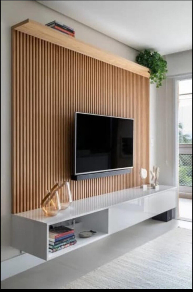 ديكورات التلفزيون وتصميم غرف النو - 4