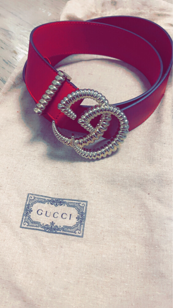 Gucci Belt Red colour  - 1