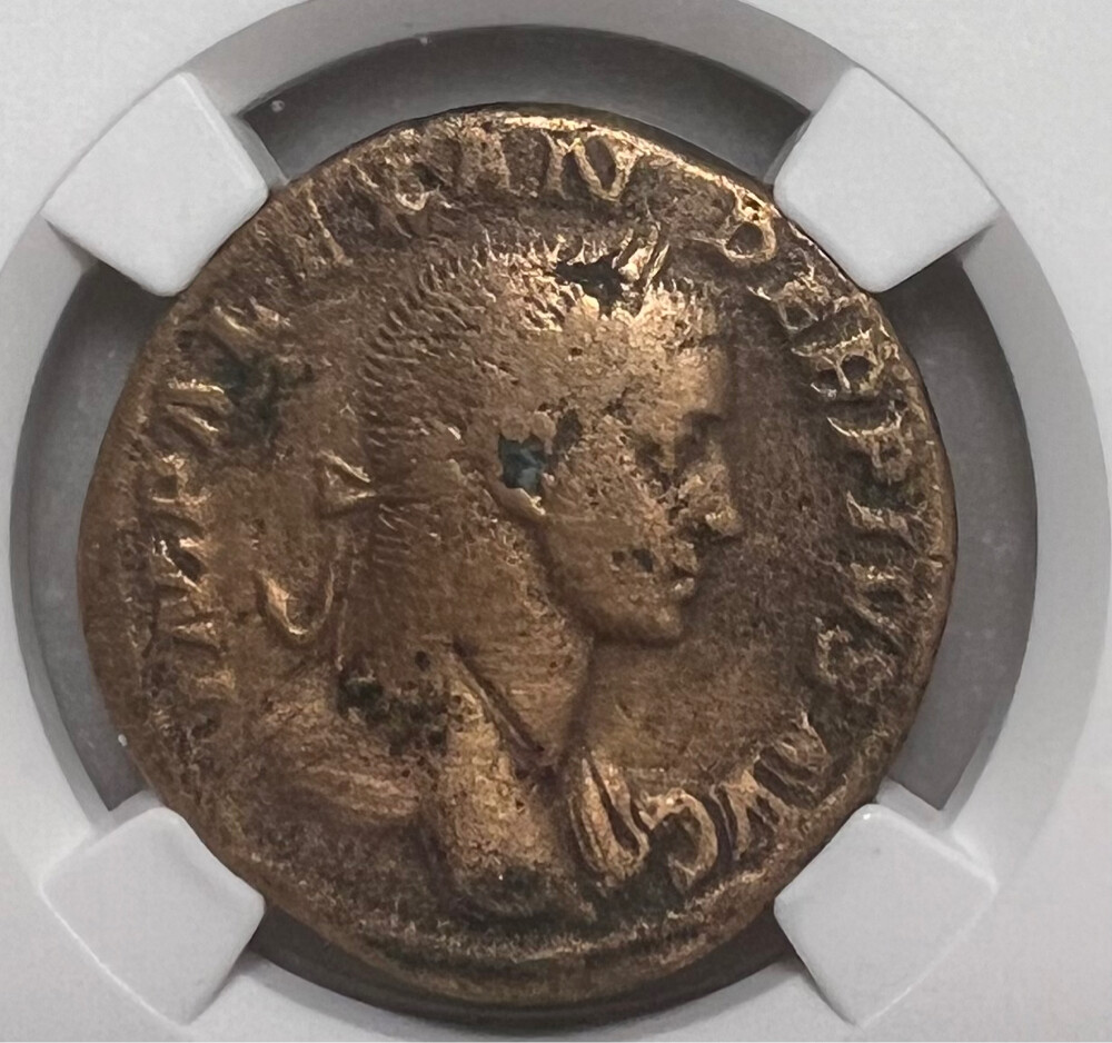 Ancient Roman Bronze Sestertius – E - 4