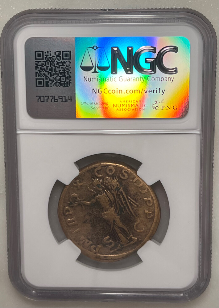 Ancient Roman Bronze Sestertius – E - 2