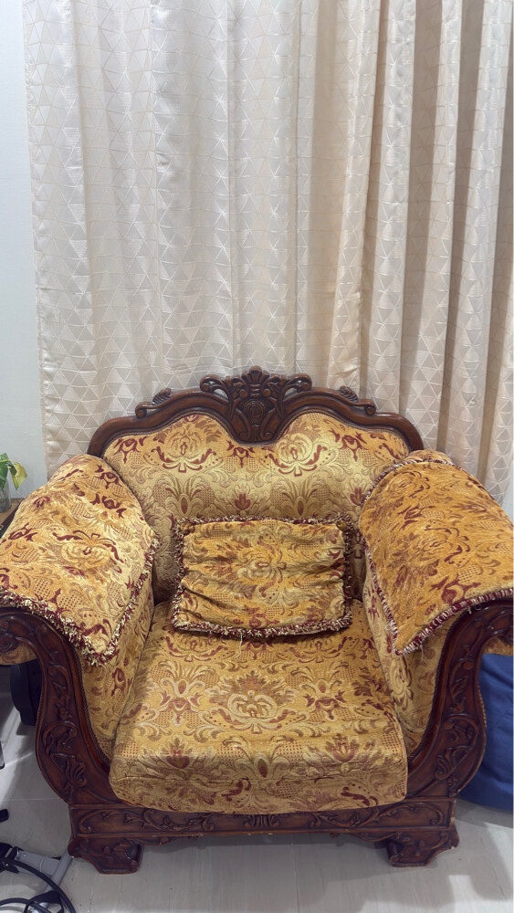 طقم كنب اربع قطع ٧ مقاعد - 3