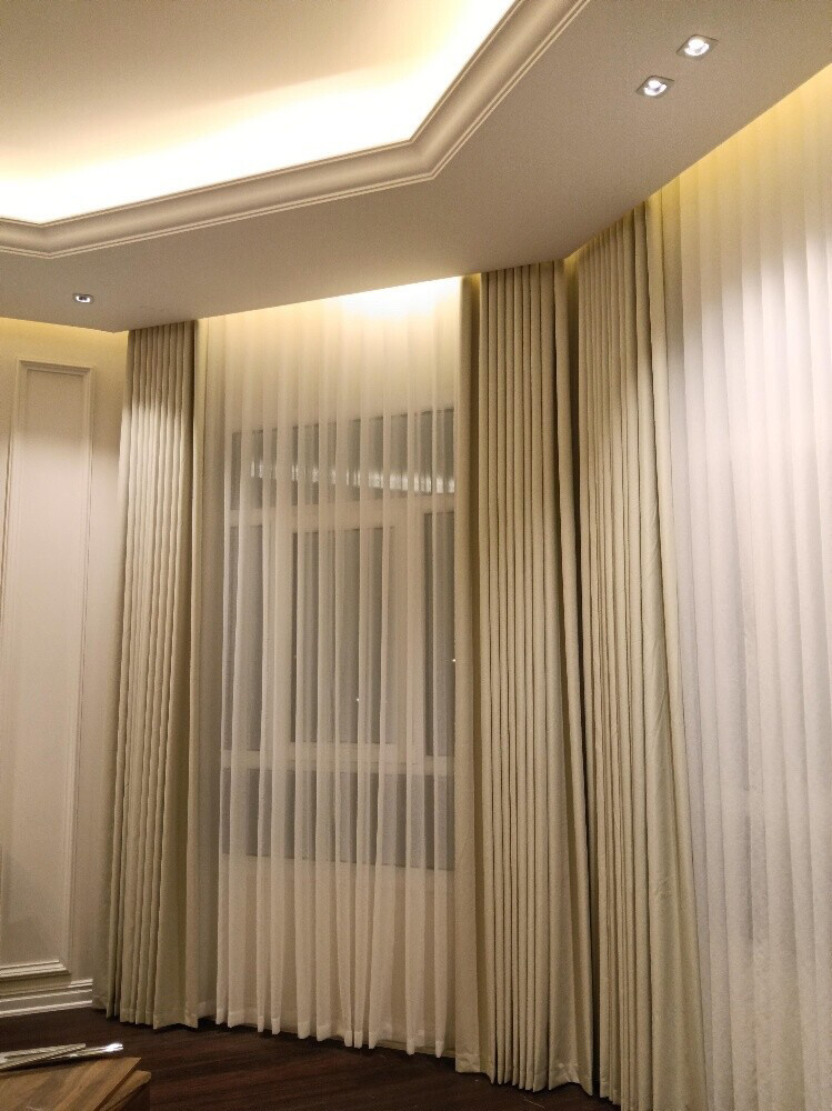 Gras Carpet curtain fixing - 6