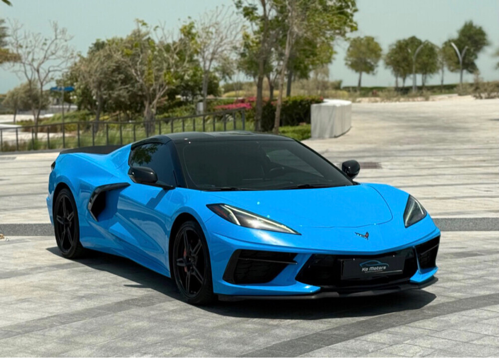 corvette C8 3 LT low mileage  - 2