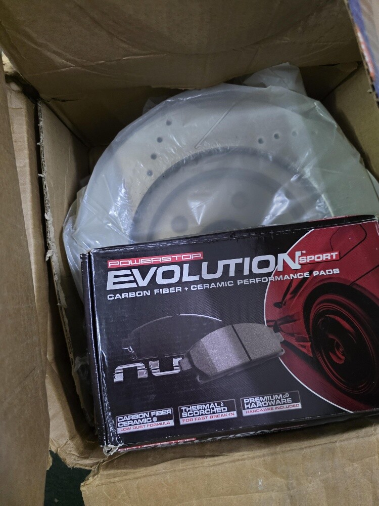 front brakes and pads - 1