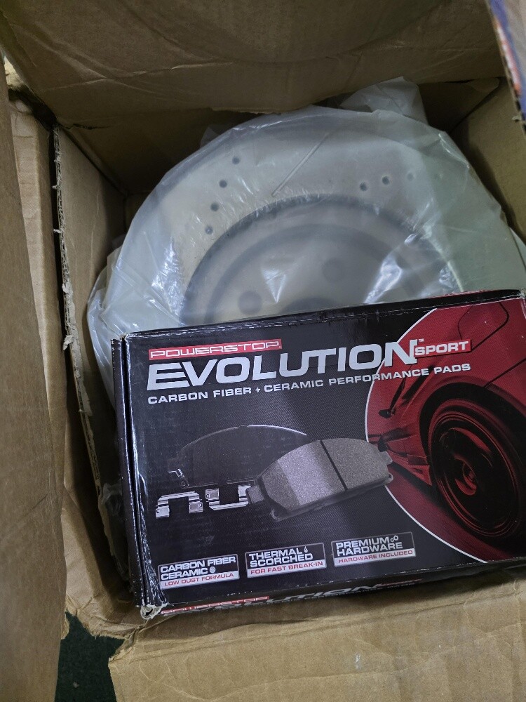 front brakes and pads - 2