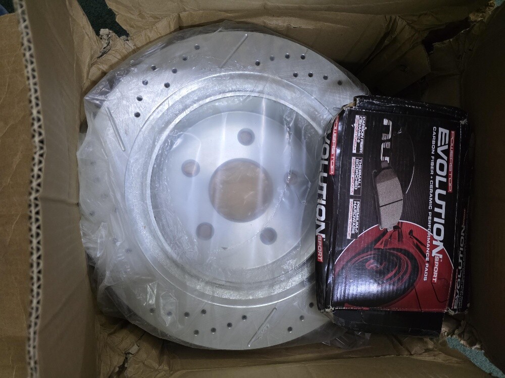 hp brake cylinder and pads - 1