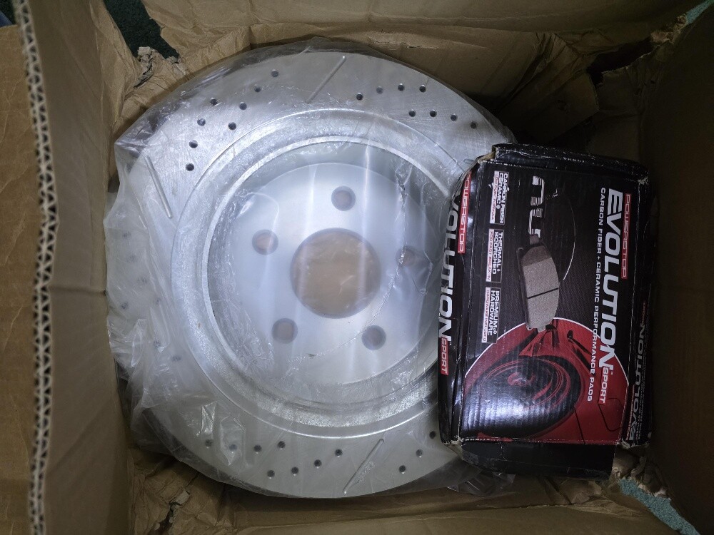 hp brake cylinder and pads - 2