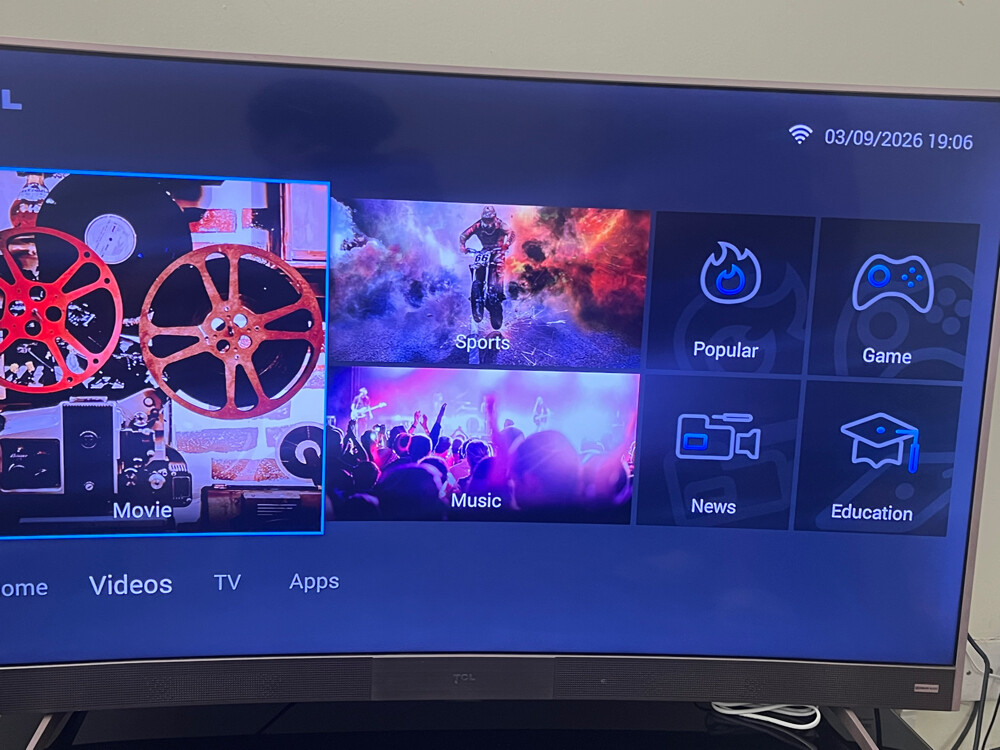 TCL 4K HD 55 INCH - 5