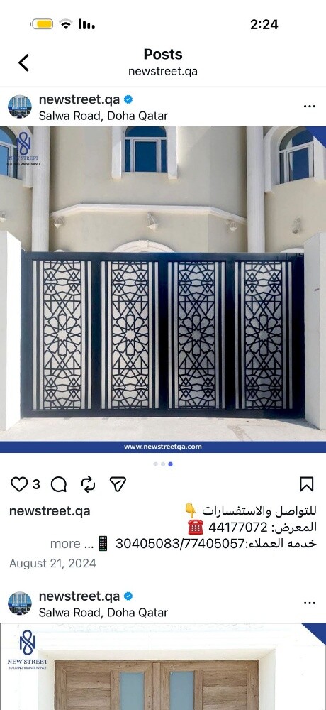 نقوم بجميع اعمال الحدادة
تركيب ا - 4