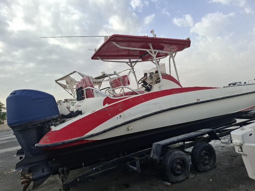 250 hp Yamaha four stock - 2