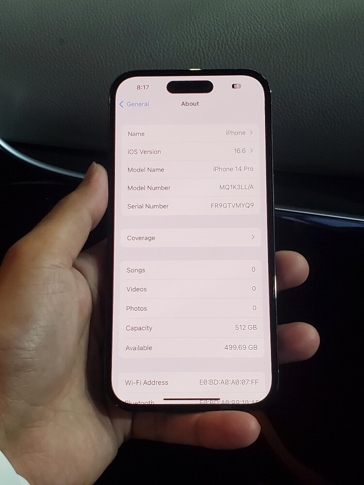 Iphone 14 Pro - 512Gb Storage - 4
