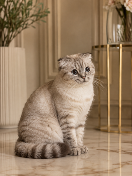 Scottish fold cat - 3