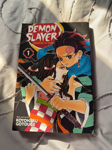 4 manga set demon slayer each is 50 - 2