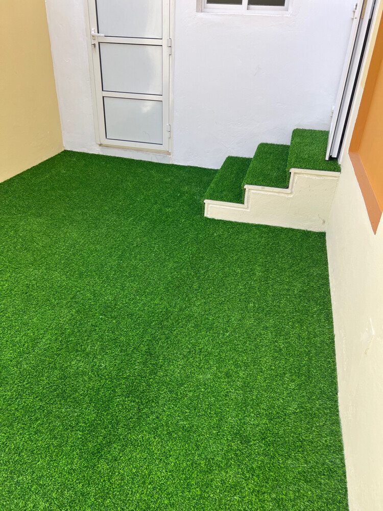 Artificial green grass carpet  - 1