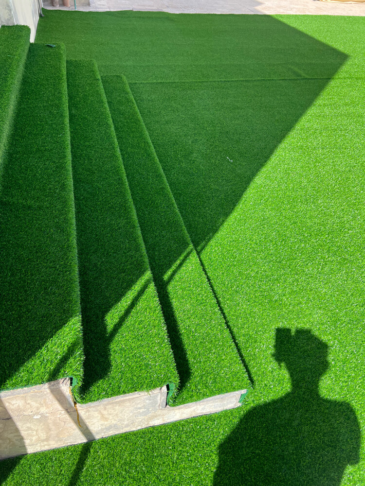 Artificial green grass carpet  - 6