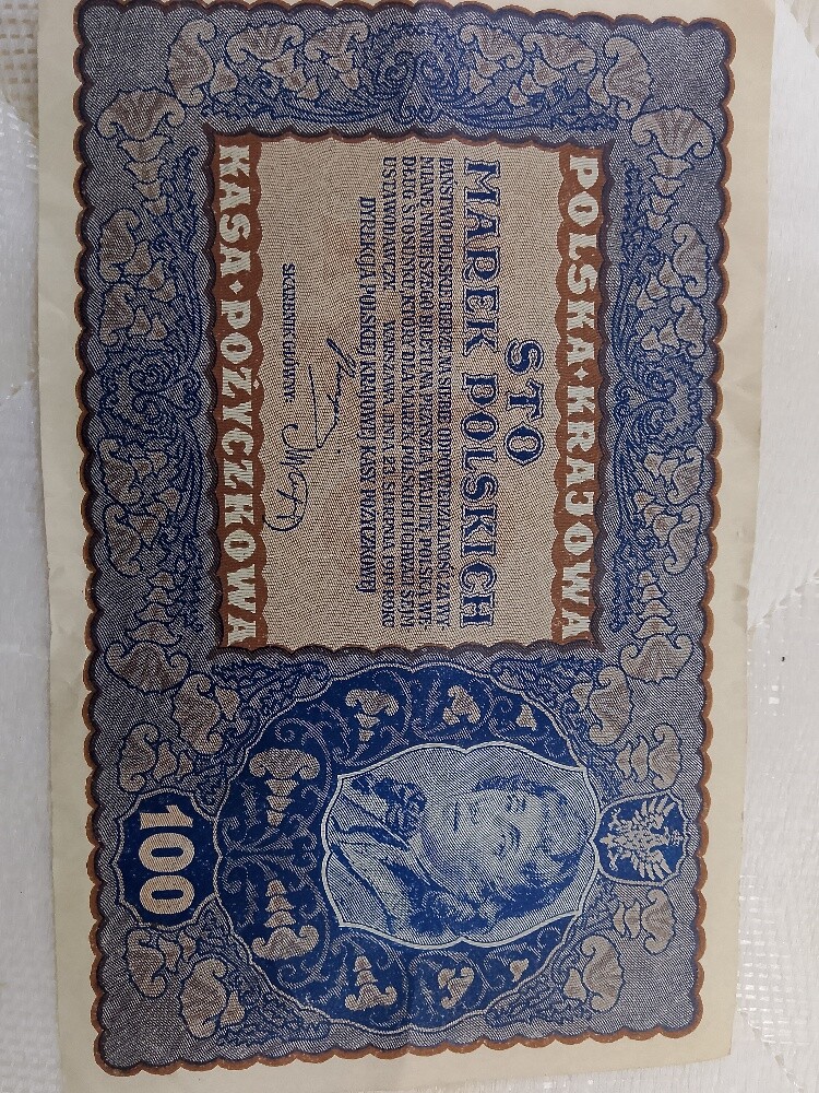 100 Marek Polskich 1919 Poland - P- - 1