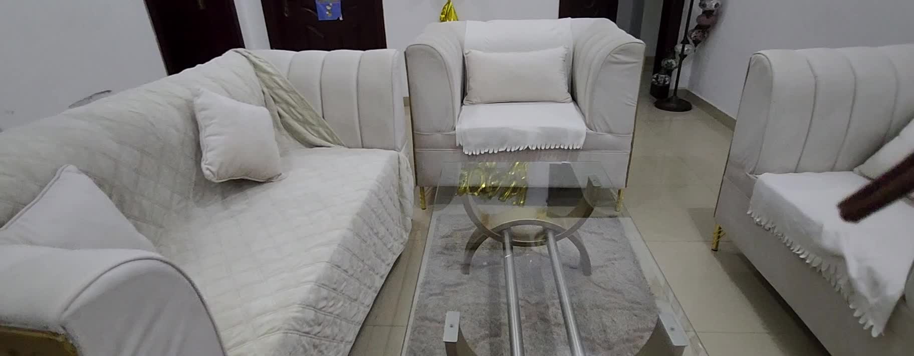 3 piece elegant sofa set for sale - 1