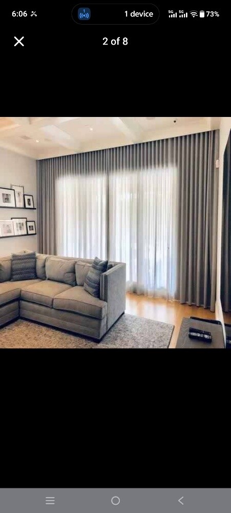 Wave Design Curtain - 7