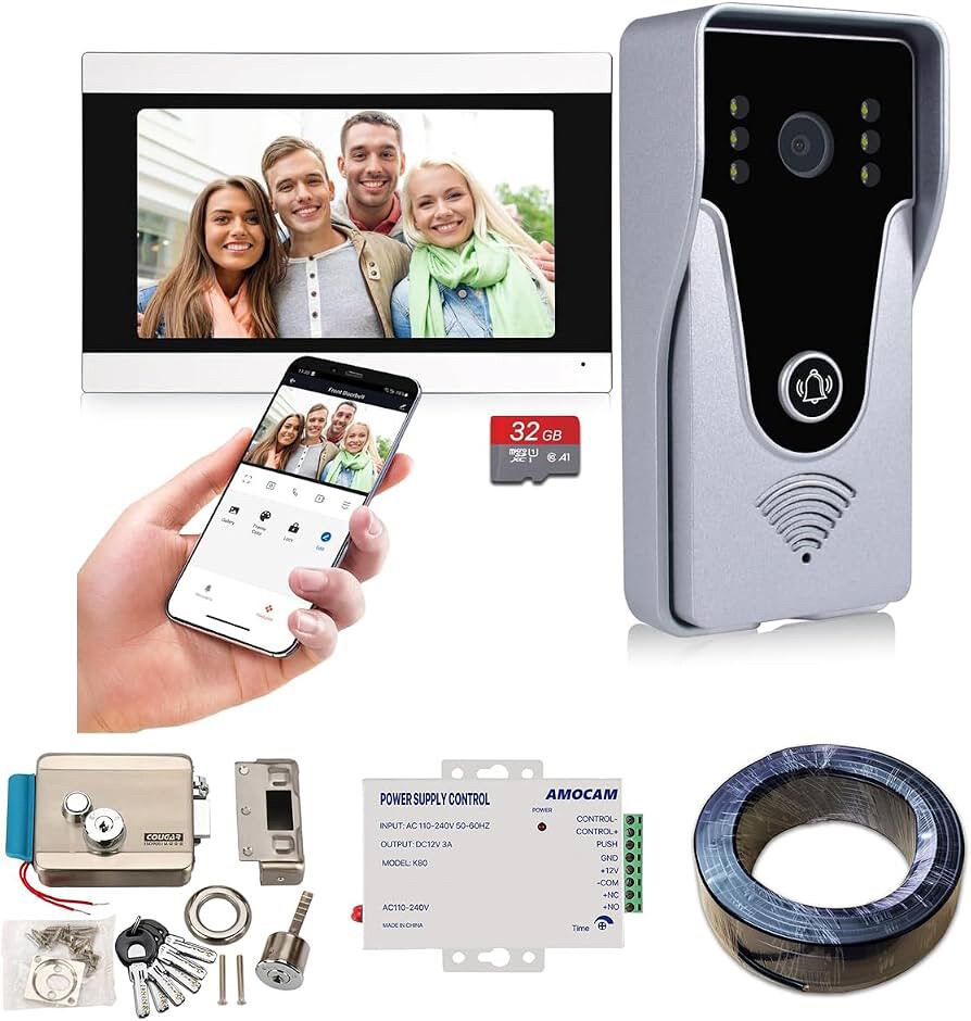 Door Bell + Electric Lock System - 1