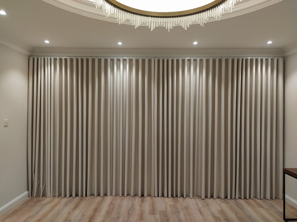 wave design curtains - 1