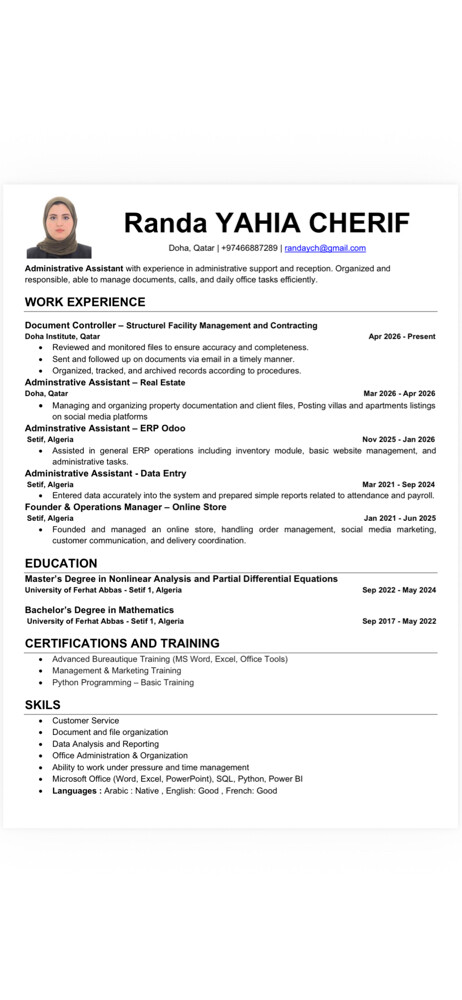 Administration assistant - 2