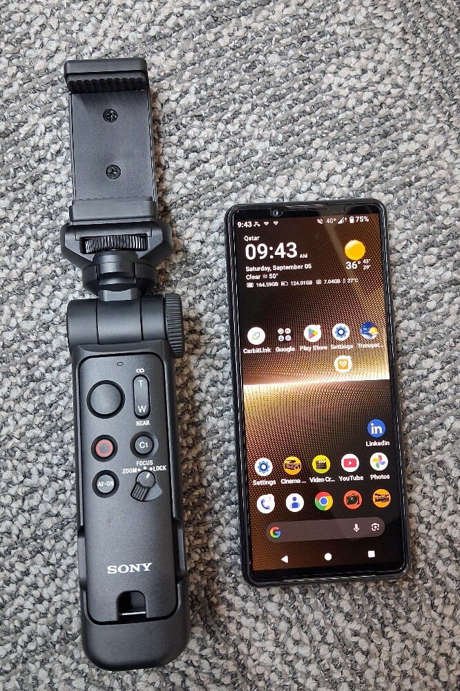 Sony Xperia 1 Mark 5 + Sony GP VPT3 - 9