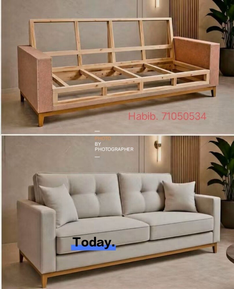 تفصيل وتنجيد كنب وستائر - 22