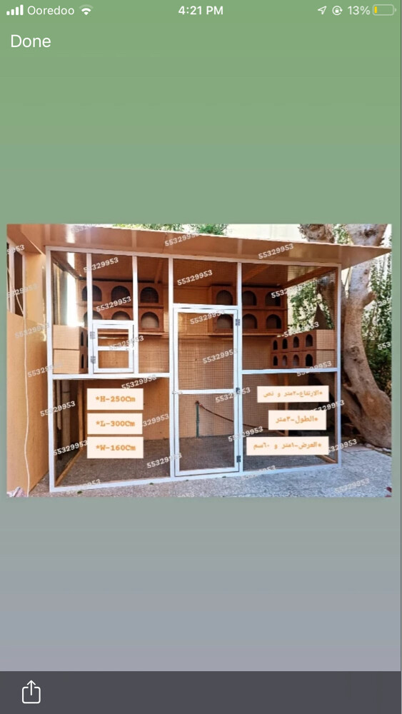 Hen Cat Duck and pigeon Cage - 2