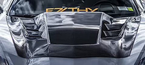 corvette c7 bonnet fiber glass hood - 3