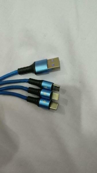 Multi-Connector Charging Cable3*1 - 3