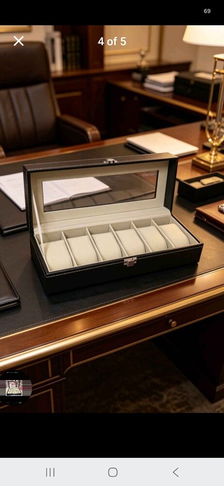 brand new watches organizer boxes + - 4