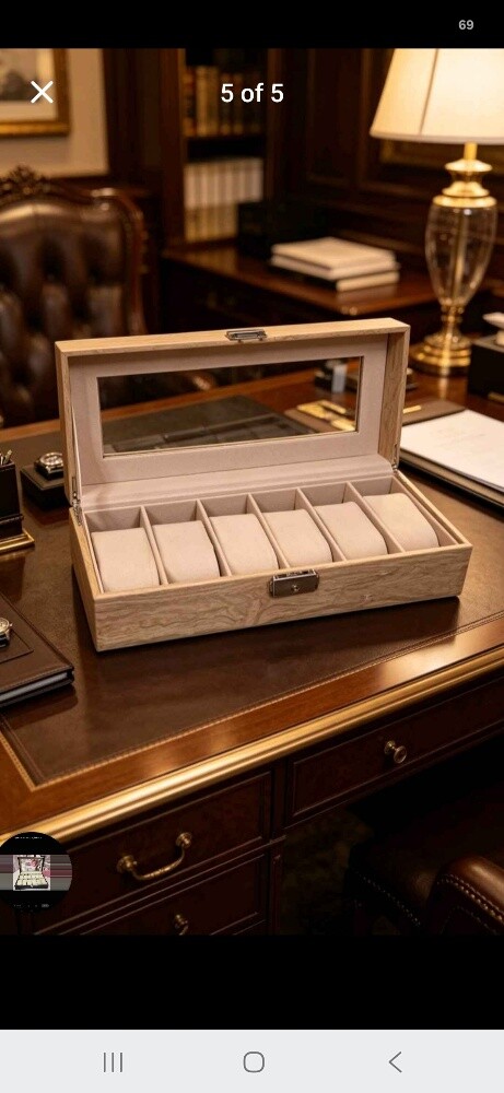 brand new watches organizer boxes + - 5