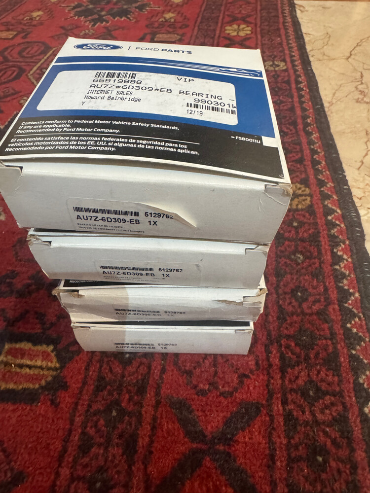 crankshaft bearing & washers - 4