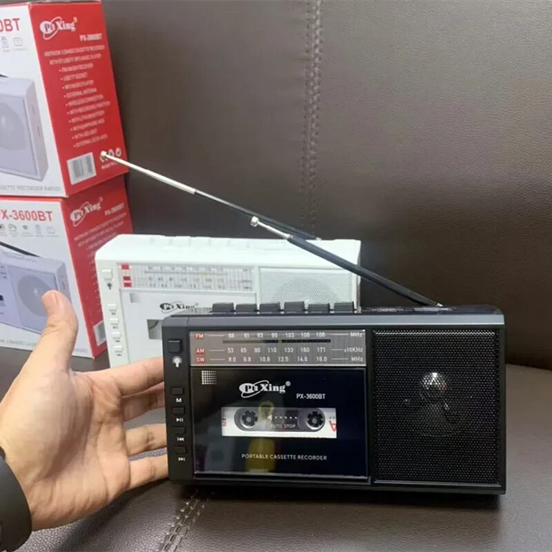 Portable Cassette Recorder & Radio - 2