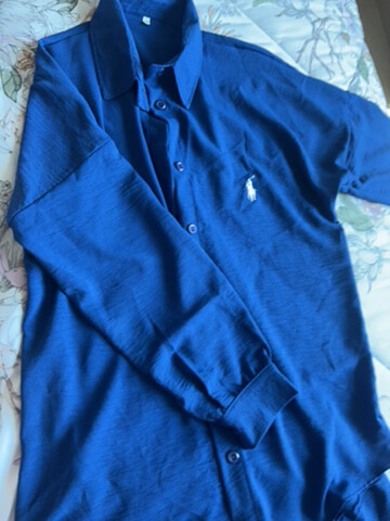 Blue Long Sleeve Set - 2