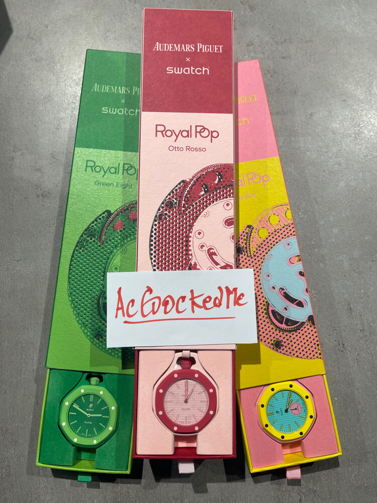 AP x SWATCH ROYAL POCKET WATCH  - 2