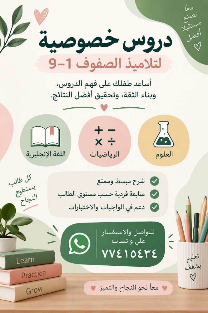 private Tutoring for Grades 1-9 - 1