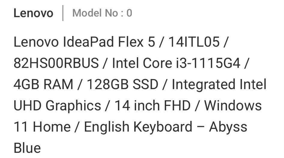 LENOVO IDEAPAD FLEX 5 EXCELLENT - 3