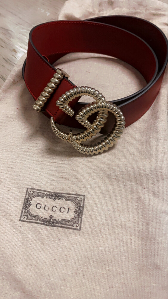 Gucci Belt Red colour  - 2