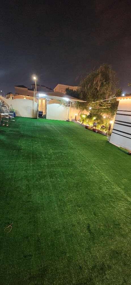 عشب صناعي. سجادة عشبية. - 4