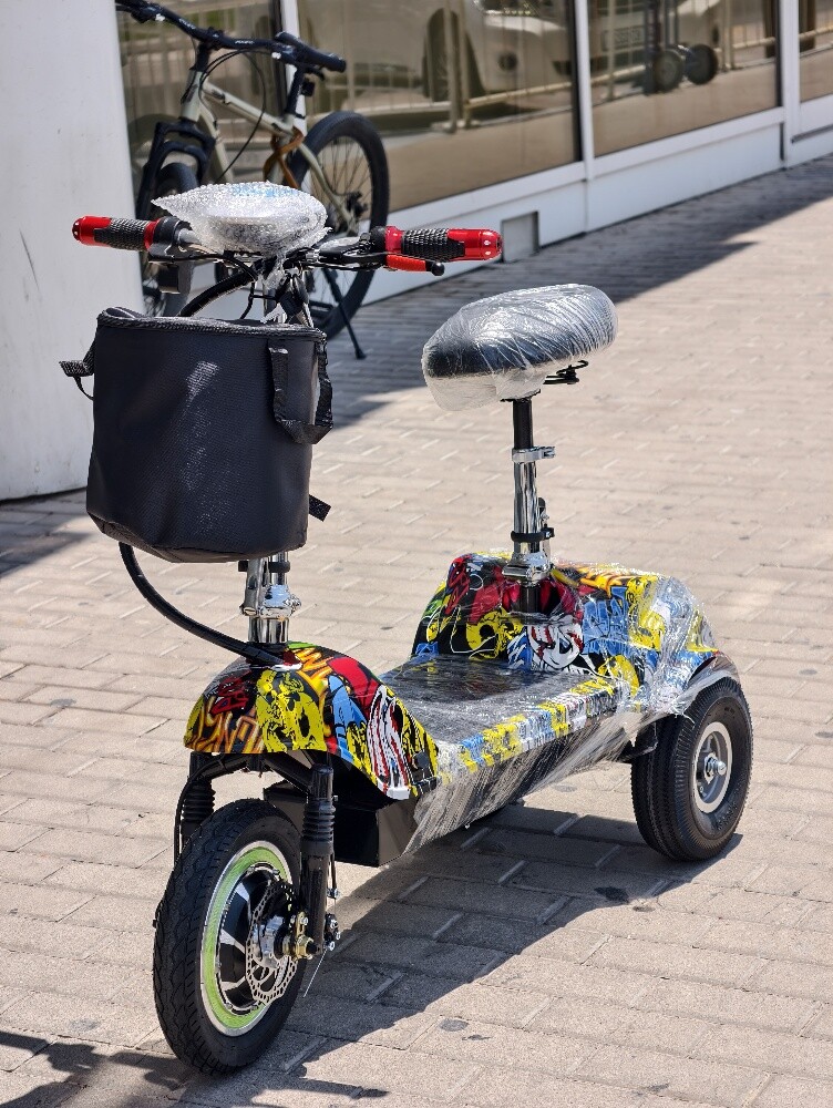 Electric delivery scooter 60v - 6