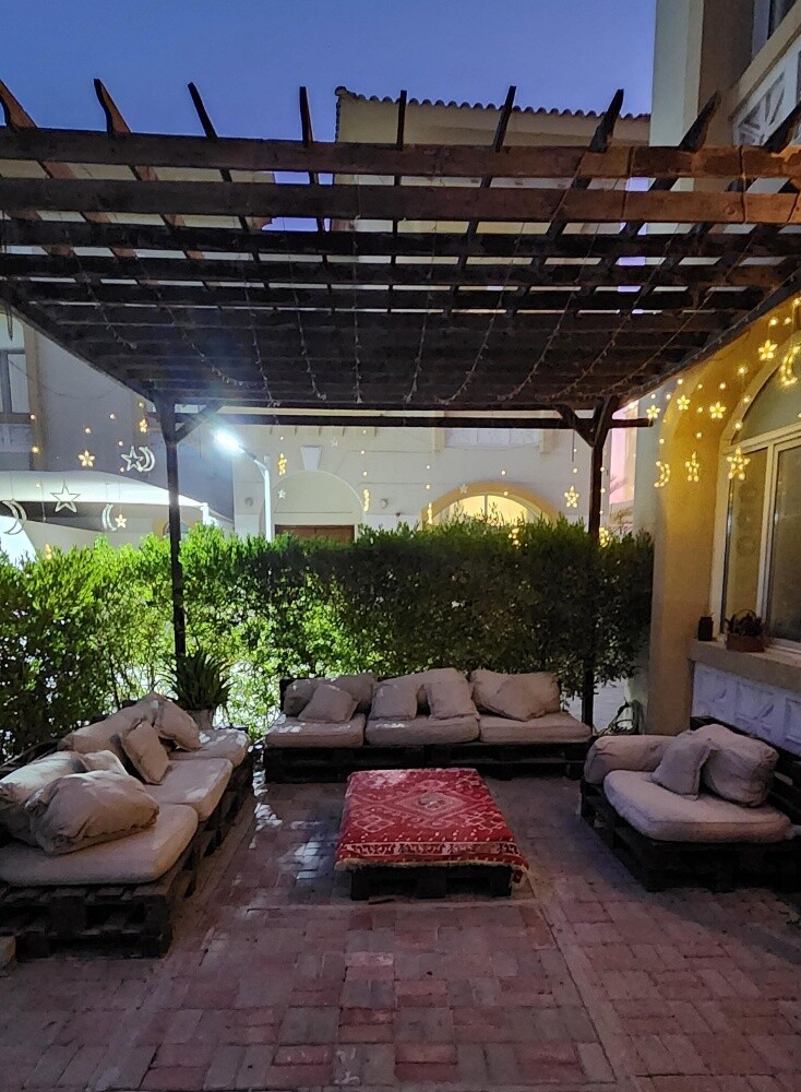 Outdoor seating Set for 9 persons - 1