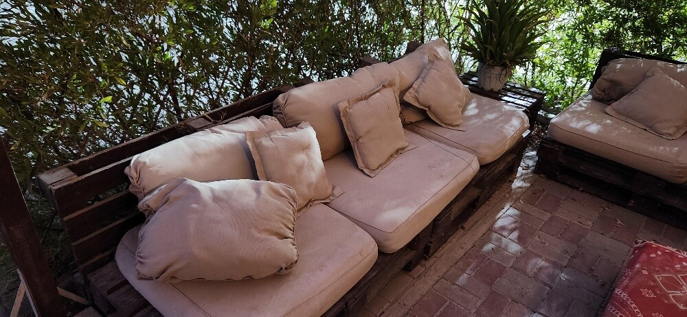 Outdoor seating Set for 9 persons - 6