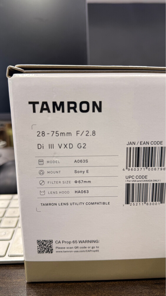 Tamron 28-75mm F/2.8 Di III VXD G2  - 4