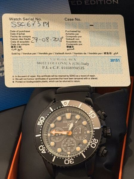Seiko Prospex LIMITED EDITION - 7