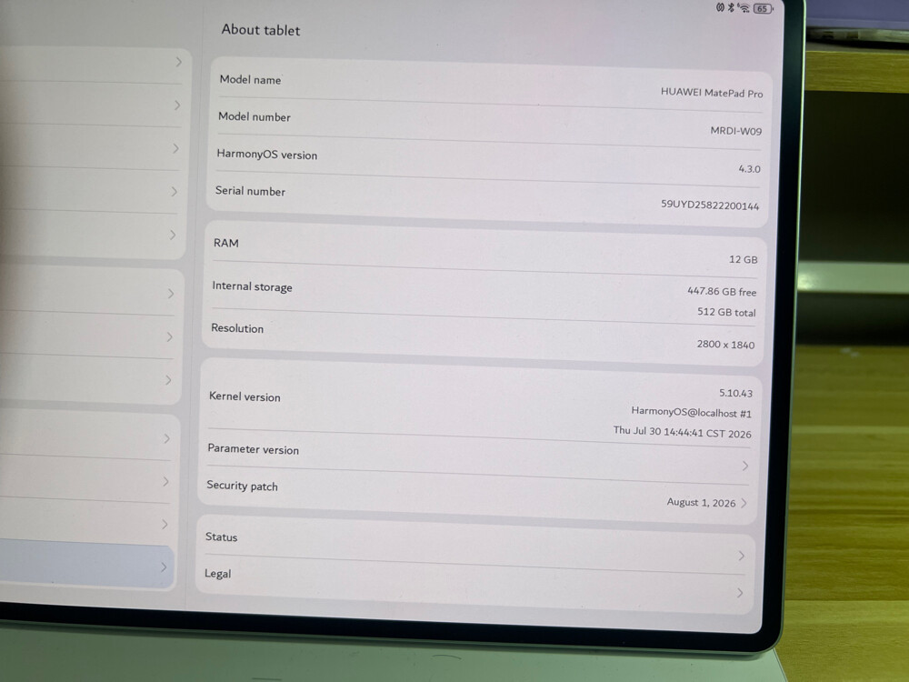 Huawei MatePad Pro 12.2  - 8