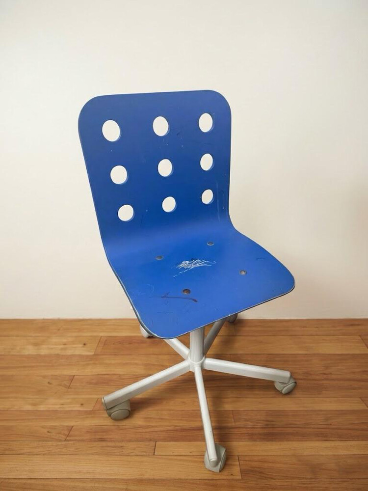 Blue Swivel Study & Desk Chair - 1