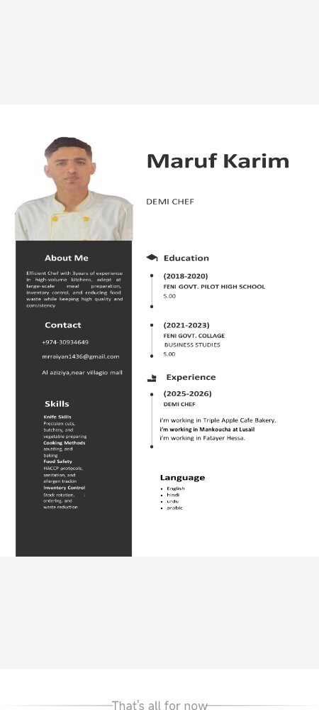Demi Chef Fatayer,Bakery - 1